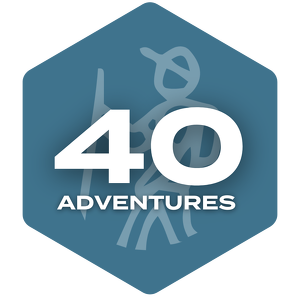 40 Adventures Completed